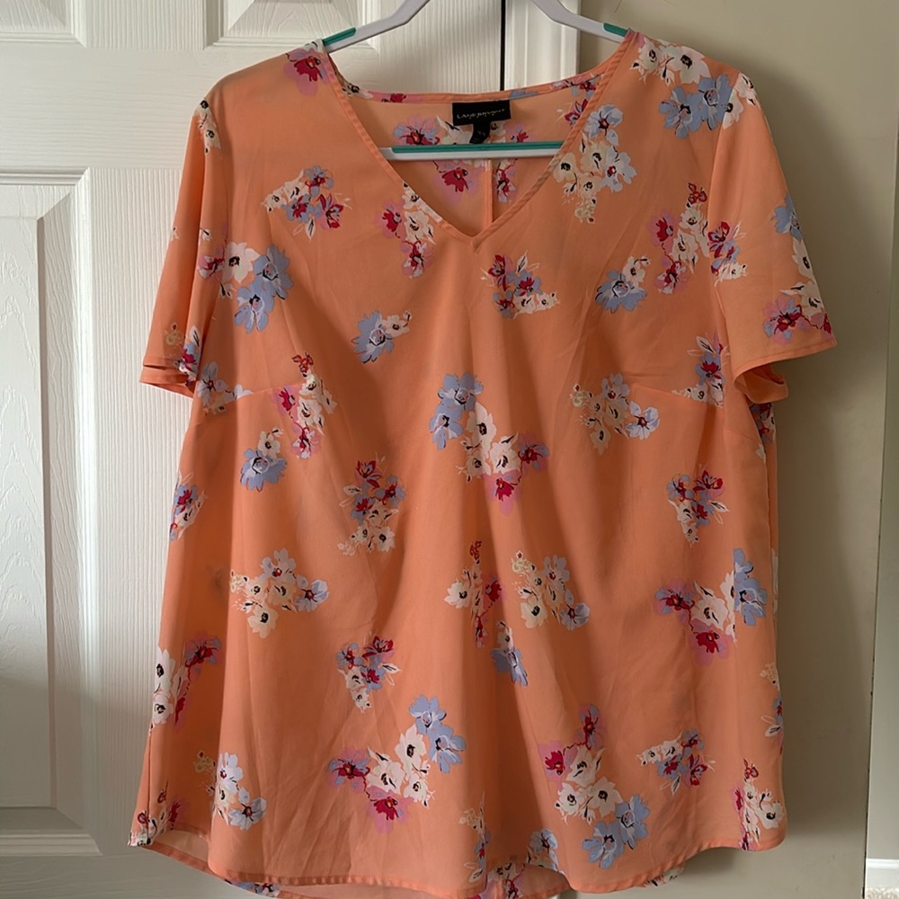 Lane Bryant 14/16 woman’s top floral